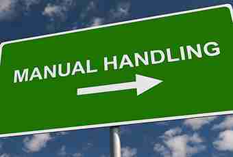 Manual Handling sign